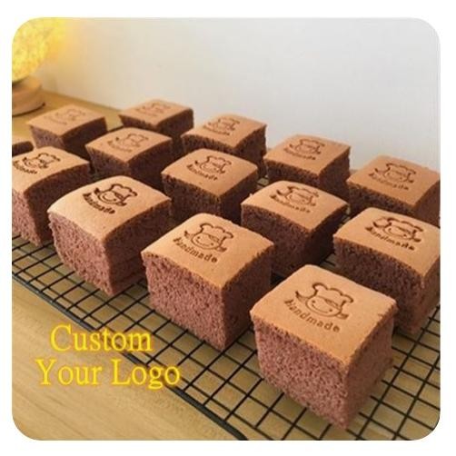 HOT STAMP KUE /CETAKAN LOGO KUE/CUSTOM HOT STAMP EMBOSS CAKE HOT STAMP