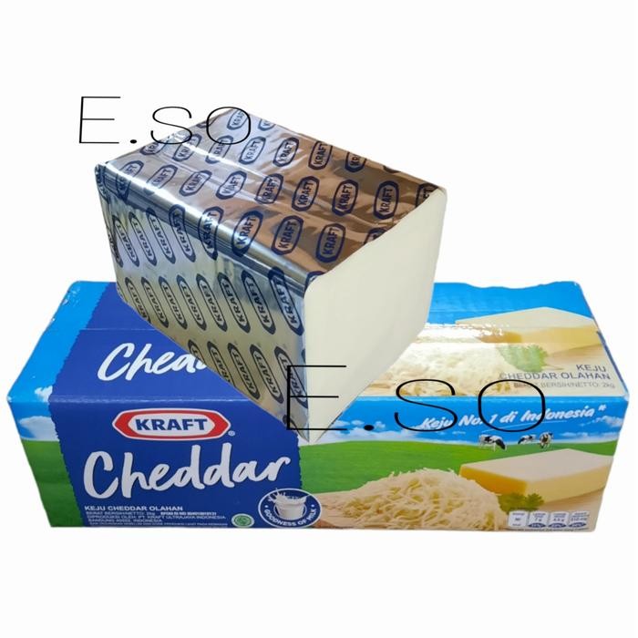 

Pilihan- Keju Kraft Cheddar 1Kg(Repack) - Cheddar Kraft