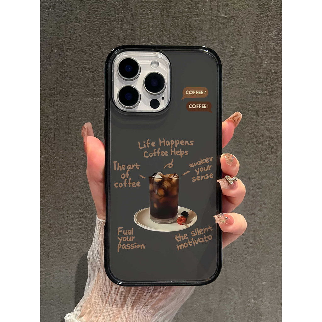 Minimalis Kopi Premium Casing Realme Note 70 C75X Note 60X C71 Note 60 C63 C61 Note 50 C53 C30S C51 