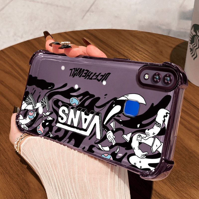 Casing Hp untuk VIVO Y91 Y91i Y93 Y95 Y91C Y1s Y90 Case fashion nasa Kasing airbag Kesing Silikon Ti