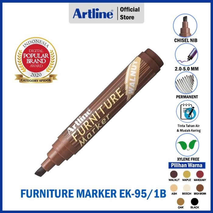 

New SPIDOL ARTLINE FURNITURE PERMANENT MARKER EK-95
