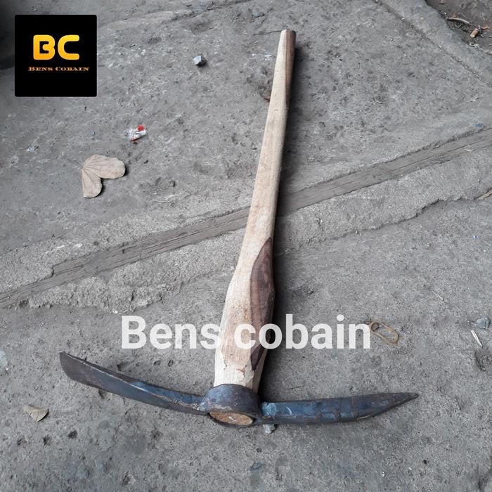 Blencong Baja Asli Ganco Cangkul Tanah Blencong Kecil Dan Gagang