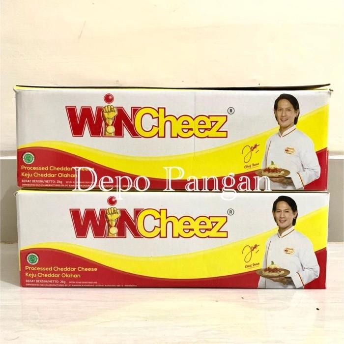 

Pilihan- Keju Wincheez Cheddar 1 Dus @2 Kg X 8 / Keju Cheddar Wincheez I Dus