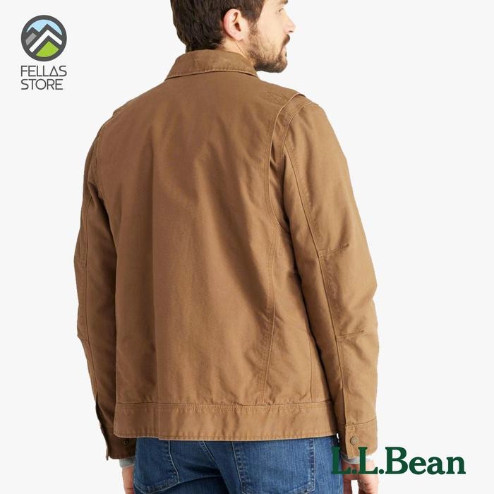 LL Bean - Men's Utility Jacket Maple Brown