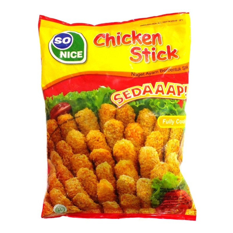 

S15420 SO NICE SEDAP STICK NUGGET AYAM 500GR PACK MAJU BERSAMA (20250910)