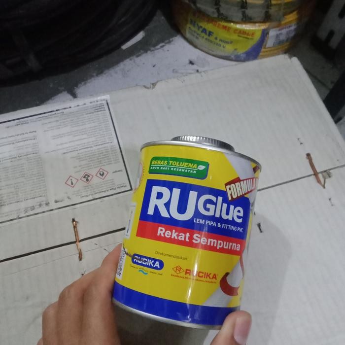 Terbaru Lem Rucika Ruglue 400Gr/Lem Pipa Ruglue Rucika 400Gram Original Terlaris
