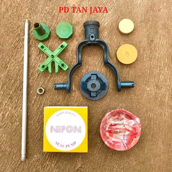 Terlaris karet klep as besi garpu pompa air dragon 1 set SALE
