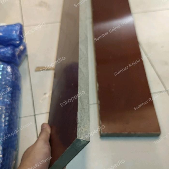 

Khusus Gosend! Ebonit Lembaran / Pertinax Sheet 20Mm X 15Cm X 100Cm