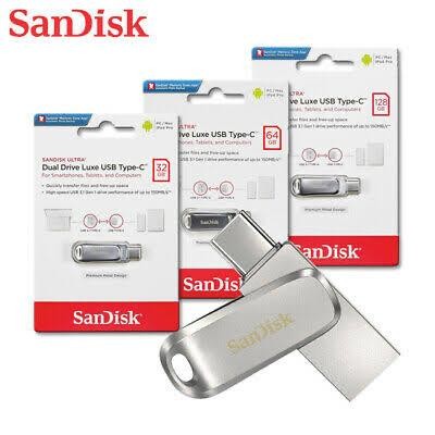 Sandisk Dual Drive Luxe 32GB USB TypeC 32 GB Flashdisk Type-C