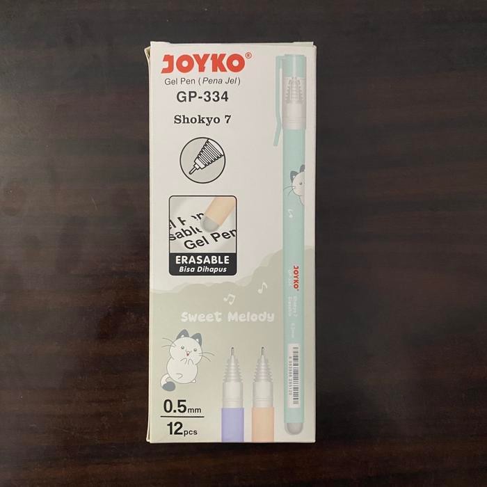 

OJ Joyko Bolpen Gel GP-334 Shokyo 7 Erasable / Bisa Dihapus