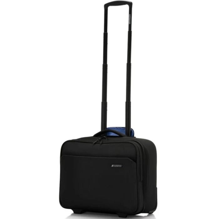 American Tourister Speed Air Rolling Tote 18 Inch_Black