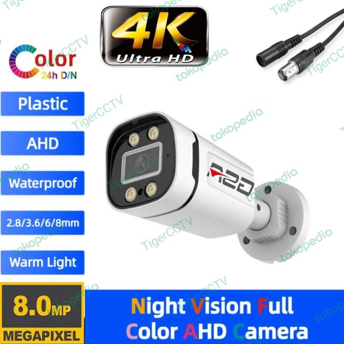 KAMERA CCTV OUTDOOR COLORVU / FULL COLOR JERNIH