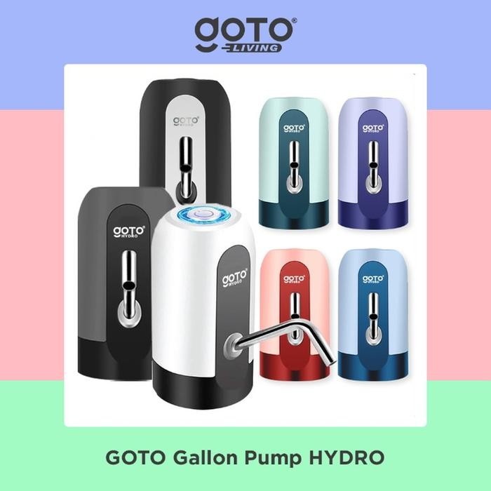 EJ Pompa Air Galon Elektrik Rechargeable GOTO HYDRO HARDWARE