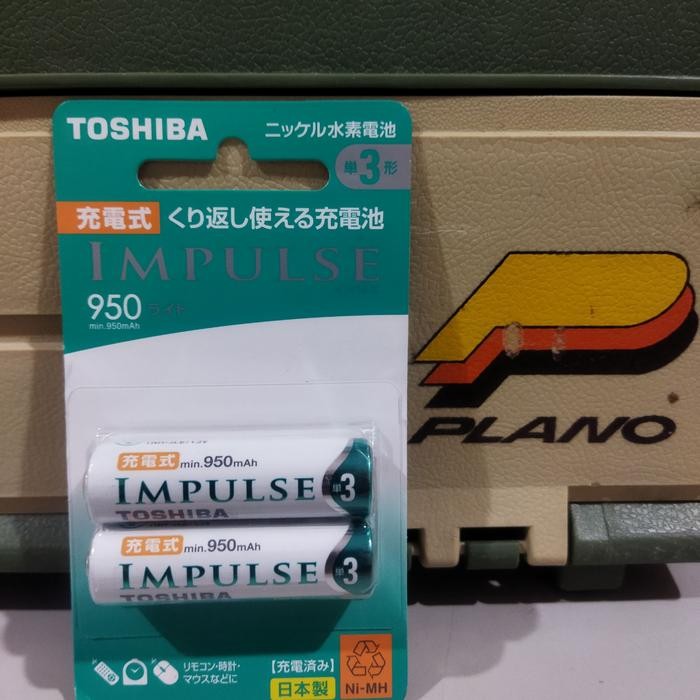 TOSHIBA IMPULSE 950 mah tamiya batre battery baterai made in japan