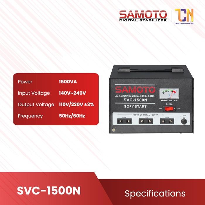 Banyak Dicari Stabilizer Servomotor 1500N 1500Va Pc Komputer Elektronik Auto Volt Terlariss 