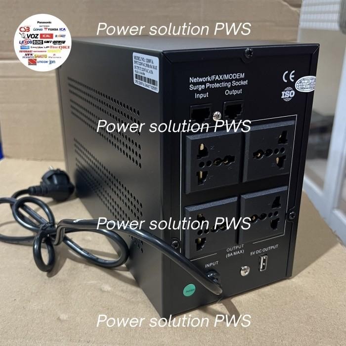 Hemat Ups Ersys 1200Va / Ups 1200Va + Stabilizer Terlariss 