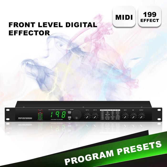 Ready EFEK VOCAL MICROVERB 4+ EFFECT VOCAL KUPING BESI AUDIO effector efek vokal