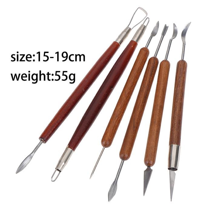 Tools Clay Sculpting / Set Alat Ukir Tembikar Polimer / Alat Ukir Clay