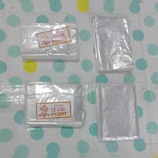 Plastik PP Tahu PEONY tipis- PP bening tipis - pp tempe 13x30, 12x35