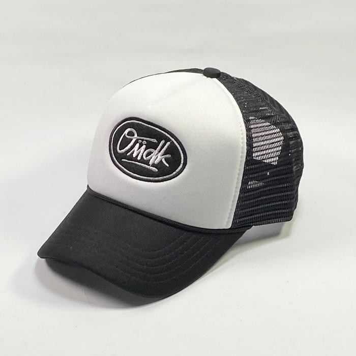 Ready Trucker Hat Omidoki Topi Jaring Pria Distro Original Hitam Putih Cap topi pancoat