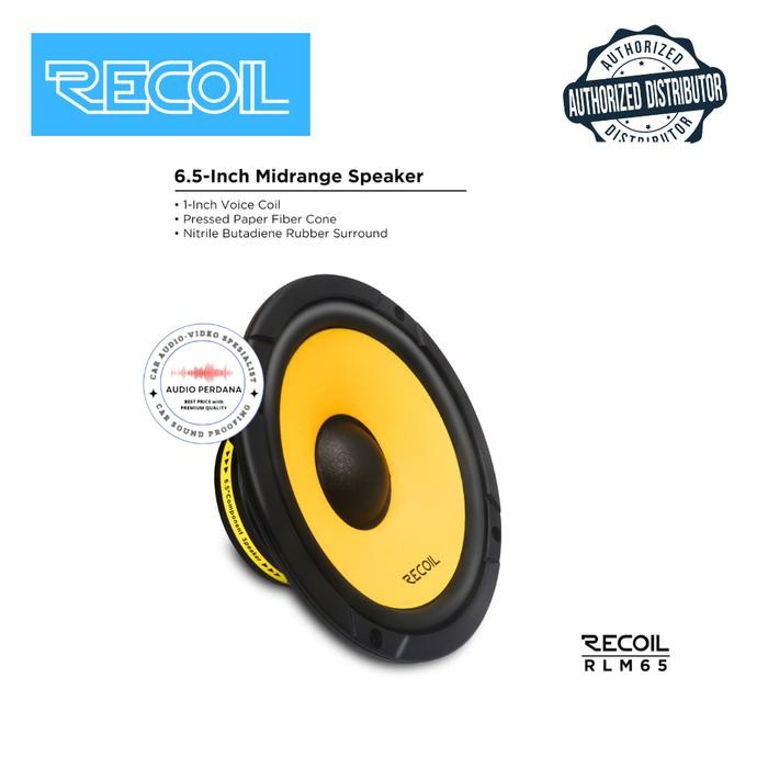 SPEAKER RECOIL RLM65 RLM 65 SPLIT 2 WAY ORIGINAL