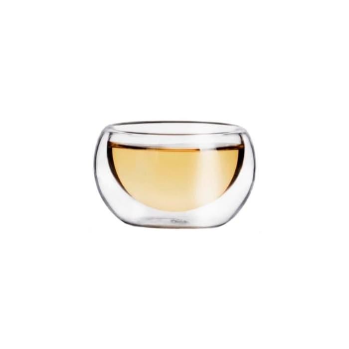 FCR0  Tema Tea - Double Wall Glass Tea Cup 50Ml