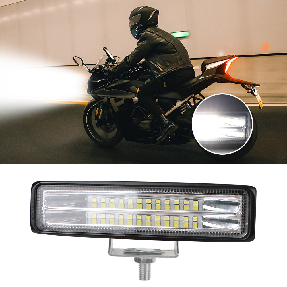 12-24V Work Light 72W 24 LED Spotlight Off Road LED Light Bar LED Headlights Super Bright For Auto M