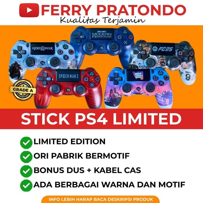 Stick PS4 Ori Pabrik Limited Edition