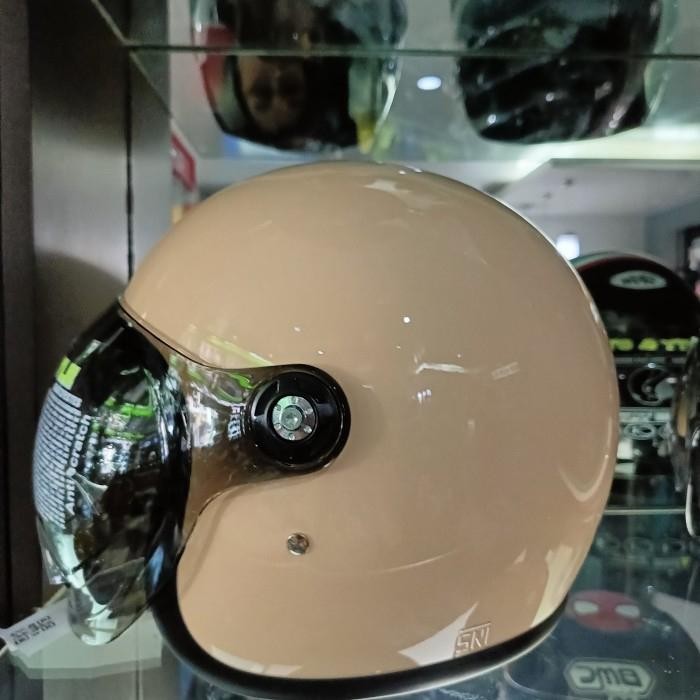 helm hiu vigo retro solid