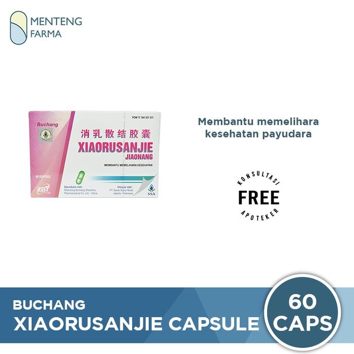 Buchang Xiaoru Sanjie Capsule - Untuk kanker payudara dan mastoplasia