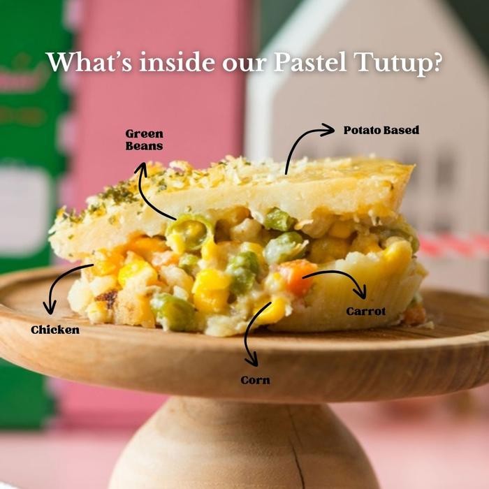 CHRISTMAS HAMPERS NATAL / BINGKISAN NATAL / PARCEL - PASTEL TUTUP