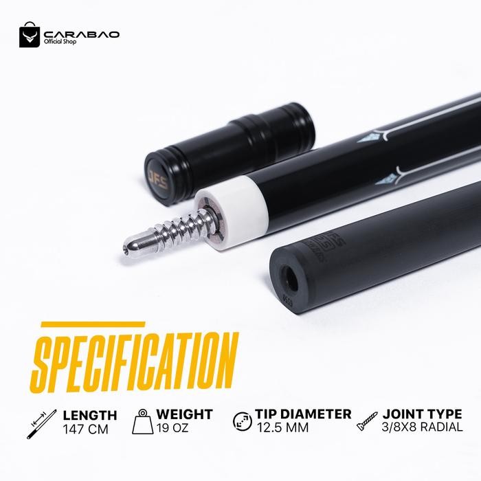 JFLOWERS JF10-10WF CUE STICK BILLIARD - Stick Play Billiard