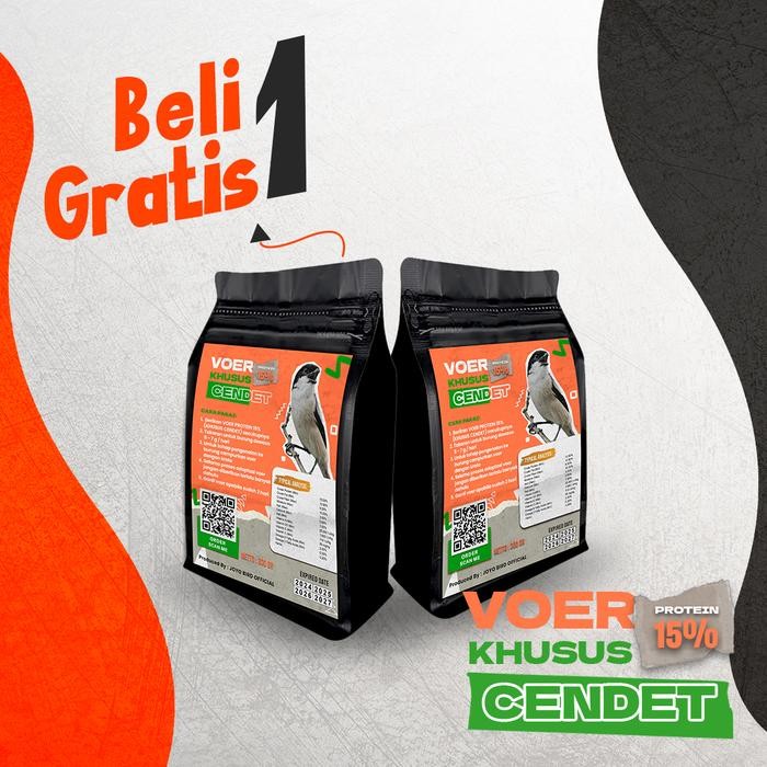 Beli 1 Gratis 1 Makanan Burung Cendet Voer Burung Cendet Voer Harian Voer Nutrisi Komplit Voer