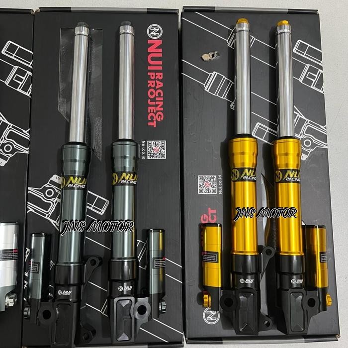 Grosir Shock Depan Usd Up Side Down Shockbreaker Honda Vario 125/150 Nui Cnc Terlariss 