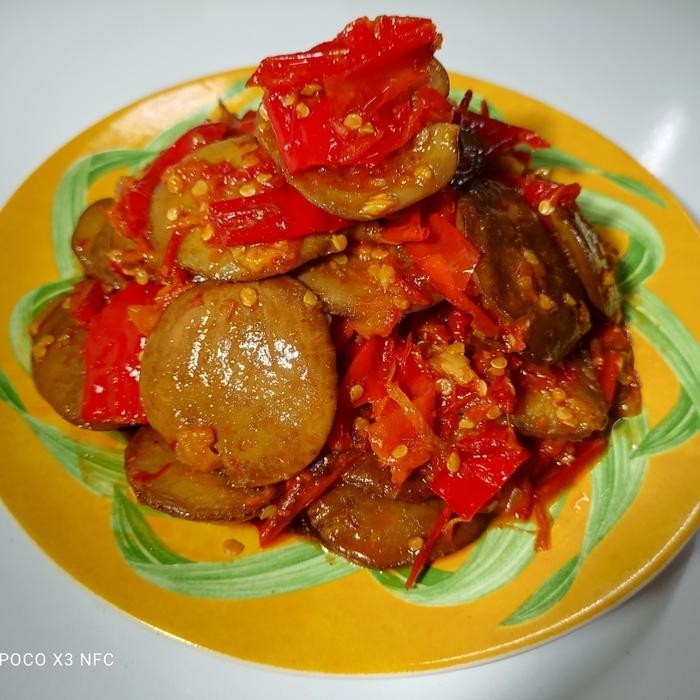 Kirim&siapmakan- Jengkol Balado Padang Jengkol Sambal Balado Makanan Frozen 500 Gr