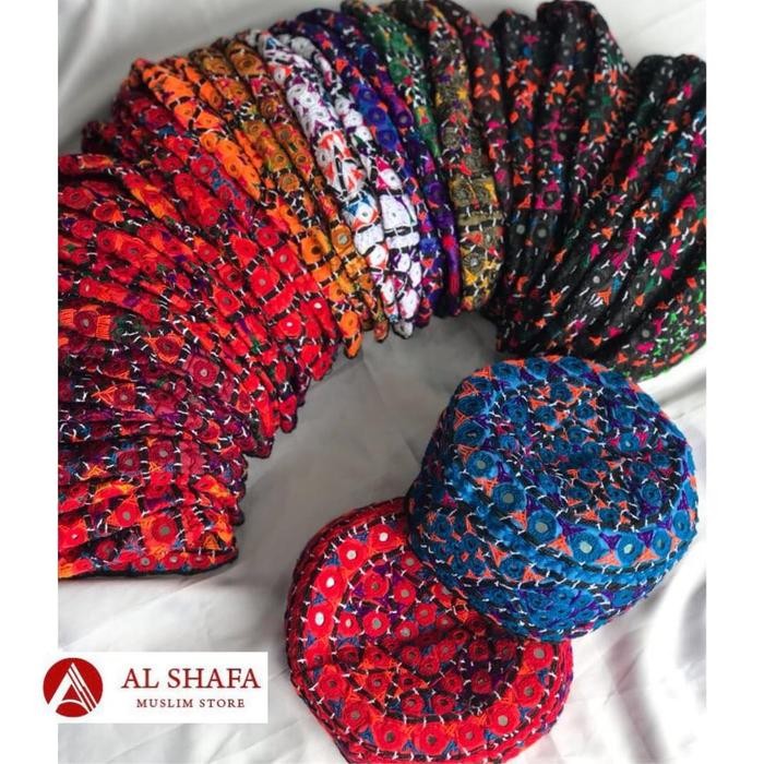 ASLI Peci Pakistan Kaca/Peci Rajut Pakistan READY STOCK