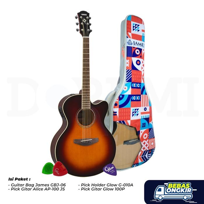 Paket Trendy Gitar Yamaha CPX 600 / CPX600 / CPX-600