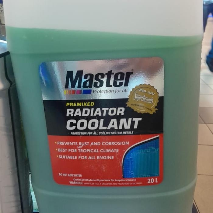 Master Radiator Coolant 20 liter radiator coolant master 20 liter