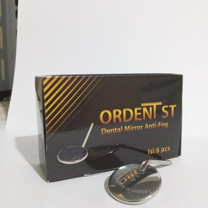 DoneShop- Dental Kaca Mulut Ordent St No 4&5 Front Surface Anti Embun Isi 1 & 6