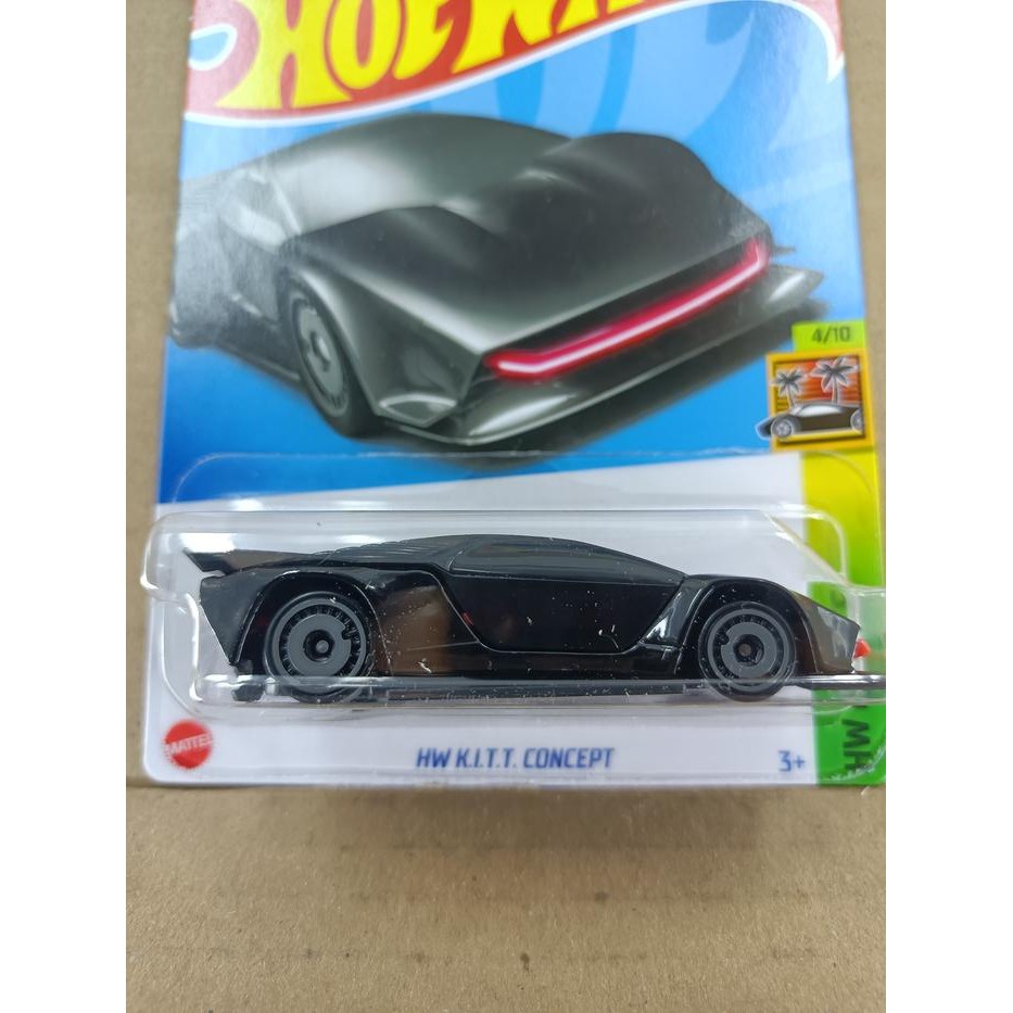 ItemNews- Hot Wheels Hw Kitt Concept Knight Rider Hitam Merah Hw Exotic