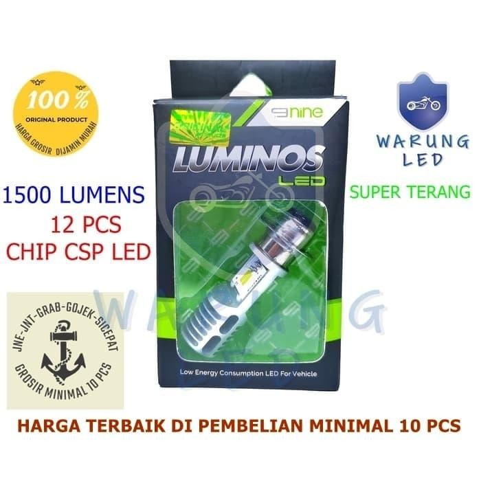 BERKUALITAS Lampu Led Motor Original Luminos Bebek Matik Beat Vario H6 AC DC