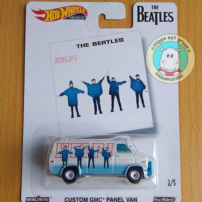 HOT WHEELS HOTWHEELS THE BEATLES CUSTOM GMC PANEL VAN KODE 695