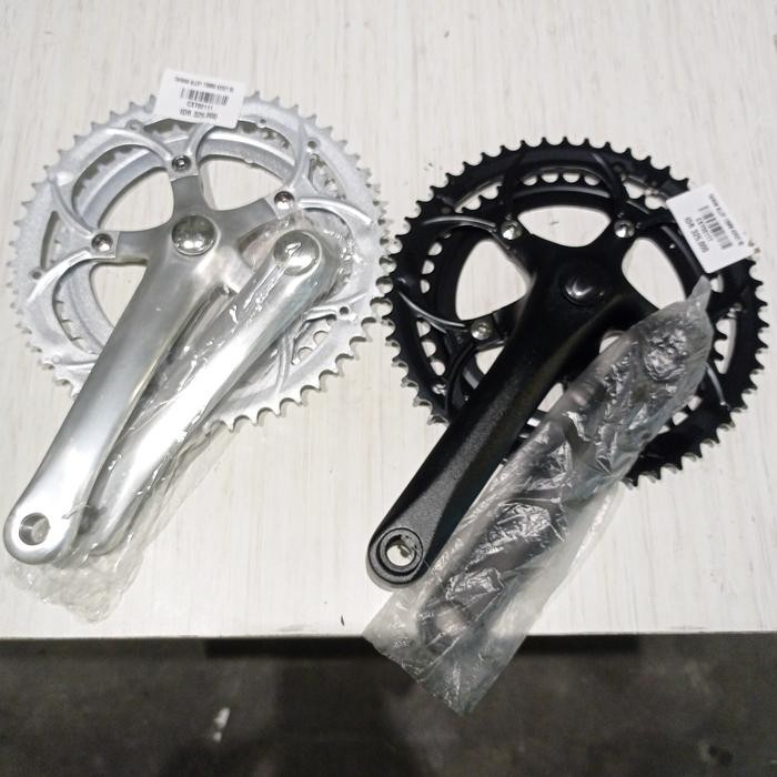 CRANK ALLOY TAIWAN 42/52T ARM 170MM BCD 104MM ALLOY IMPORT