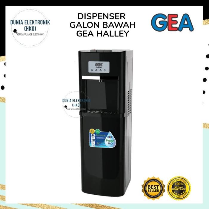 DISPENSER GEA HALLEY GALON BAWAH Low Watt 190 Watt dispenser gea galon bawah gea halley bottom load