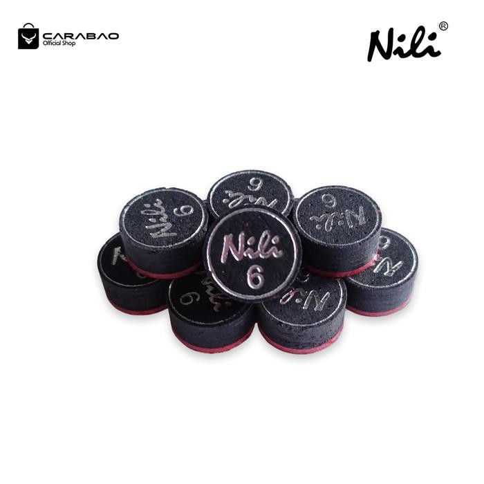 Nili 6 Cue Tip - Tip Billiard