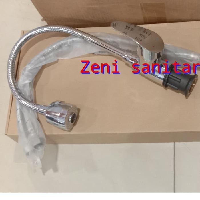 Kran kitchen sink Mixer Favios panas dingin Flexible