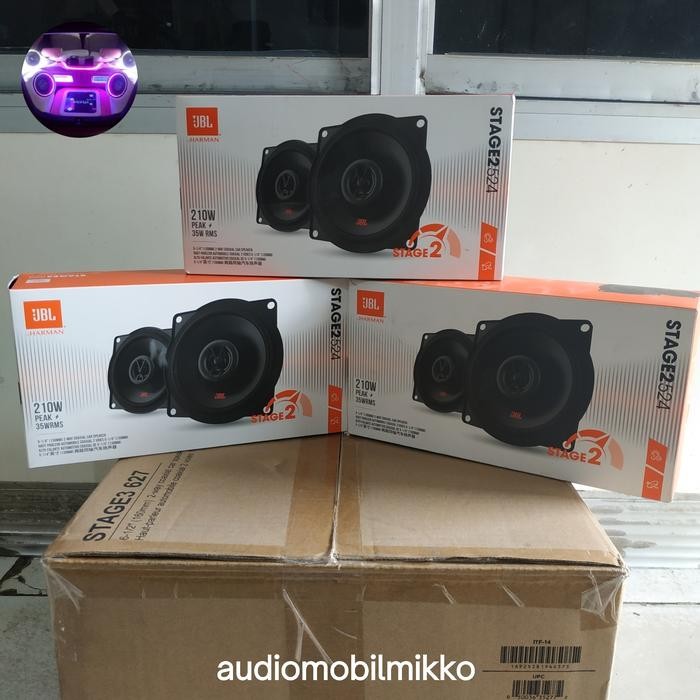 Speaker JBL Coaxial Stage2524 5Inch - Speaker Coaxial 5 Inch JBL Stage2524 - JBL Stage2524