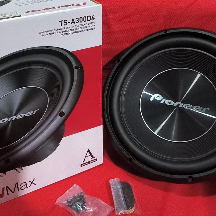 Subwoofer Pioneer 12 inch NEW Series TS-A300D4 - 12 inci Doble Coil