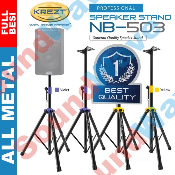 q1k9- Tripod Stand Speaker - Tripot Tiang Speker Aktif/Pasif