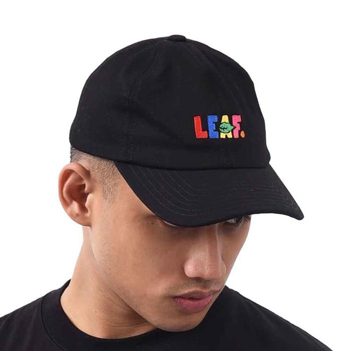 aayk- Leaf Og Logo Multicolor Black Dad Cap